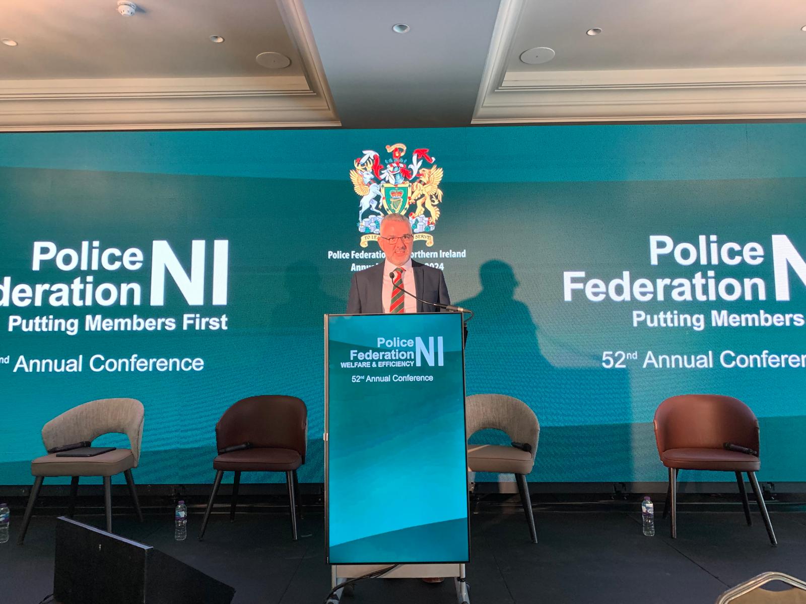 PFNI Chair calls on Government and Executive to end ‘shameful, penny-pinching betrayal of policing